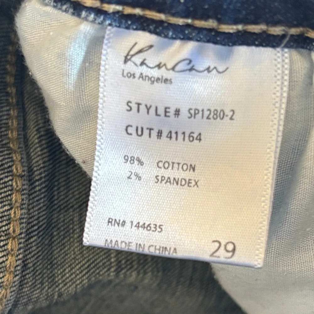 KanCan Distressed Skinny Blue‎ Jeans Size 29